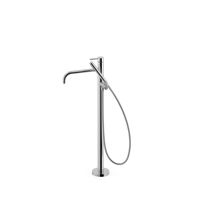 Vrijstaande badkraan Tres Study Exclusive | Hoogte uitloop 67.4 cm | Draaibare uitloop | Mengkraan | Rond | Chroom