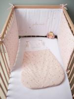 Trappelzak zonder mouwen JOLIE NUIT nude met print Trappelzak zonder mouwen JOLIE NUIT nude met print