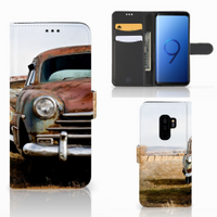 Samsung Galaxy S9 Plus Telefoonhoesje met foto Vintage Auto - thumbnail