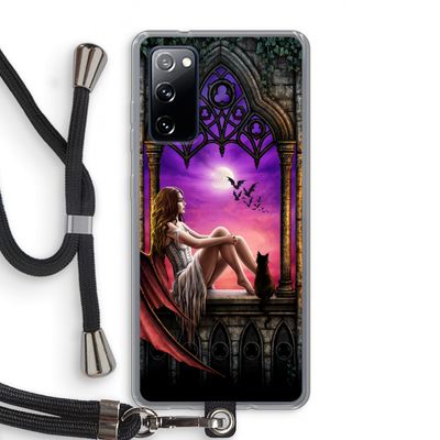 Kinderen van de nacht: Samsung Galaxy S20 FE / S20 FE 5G Transparant Hoesje met koord