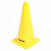Set van 10 pionnen 30 cm geel