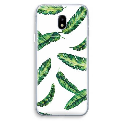 Lange bladeren: Samsung Galaxy J3 (2017) Transparant Hoesje