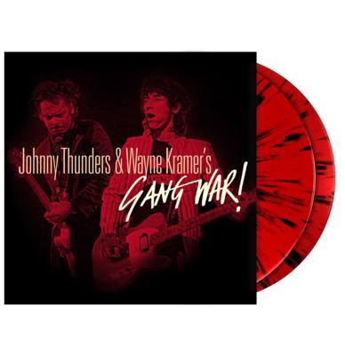 Johnny Thunders & Wayne Krame - Gang War! (Rood Zwart Splatter) (Record Store Day Black Friday 2025) 2LP Johnny Thunders & Wayne Krame - Gang War! (Rood Zwart Splatter) (Record Store Day Black Friday 2025) 2LP