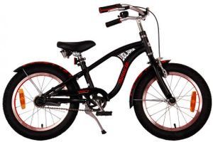 Volare miracle cruiser kinderfiets - jongens - 16 inch - mat zwart - prime collection