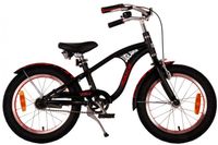 Volare miracle cruiser kinderfiets - jongens - 16 inch - mat zwart - prime collection