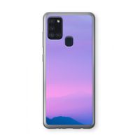 Sunset pastel: Samsung Galaxy A21s Transparant Hoesje Sunset pastel: Samsung Galaxy A21s Transparant Hoesje