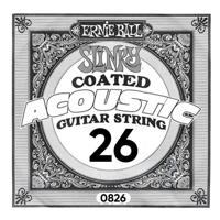 Ernie Ball 0826 Coated Phosphor Bronze .026 Losse Snaar - Per Stuk - Aanbieding, op = op