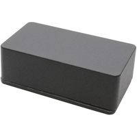 Hammond Electronics 1590WB2BK Universele behuizing 112 x 60 x 38 Aluminium spuitgietwerk Zwart 1 stuk(s) - thumbnail