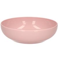 Plasticforte Kommetjes/schaaltjes - dessert/ontbijt - kunststof - D20 x 6 cm - oudroze