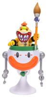 The Super Mario Galaxy Movie Action Figure Bowser Jr. with Clown Car 13 cm