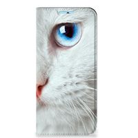 Xiaomi Redmi Note 11/11S Hoesje maken Witte Kat