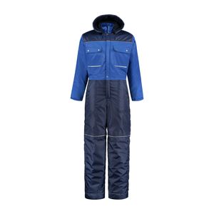 WW4A Winteroverall Polyester/Katoen - Korenblauw/Navy