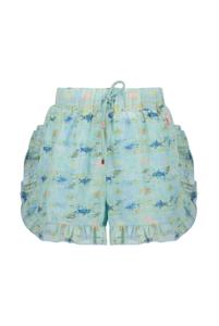 NoNo Meisjes short - Sunaid - Cream mint