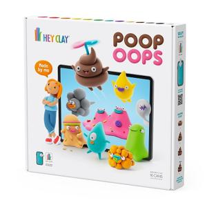 Hey Clay PoopOops | Aan de lucht drogende klei | 15 potjes