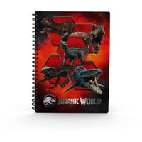 Jurassic World: Carnivorous Lenticular Spiral Notebook
