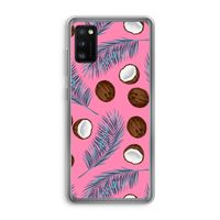 Kokosnoot roze: Samsung Galaxy A41 Transparant Hoesje
