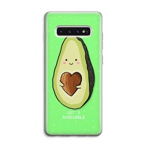 Avocuddle: Samsung Galaxy S10 4G Transparant Hoesje