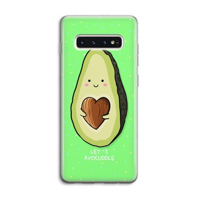 Avocuddle: Samsung Galaxy S10 4G Transparant Hoesje
