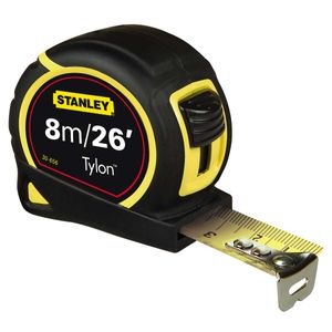 Stanley handgereedschap Rolbandmaat Stanley Tylon | 8M/24&apos; - 25mm - 0-30-656