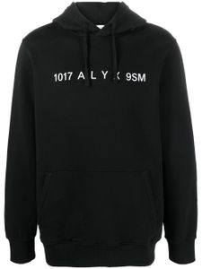 1017 ALYX 9SM hoodie à manches longues - Noir