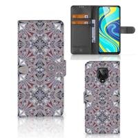 Xiaomi Redmi Note 9 Pro | Note 9S | Bookcase | Flower Tiles