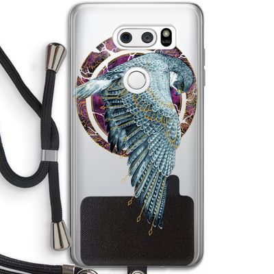 Golden Falcon: LG V30 Transparant Hoesje met koord