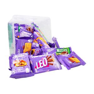 Milka maandpakket - koekjes met chocolade - 28 stuks - 1031g