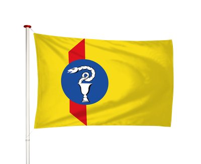 Vlag Kloosterburen Vlag Kloosterburen