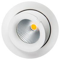 LED inbouwspot 9W 2700K 750 lumen wit mat kantelbaar outdoor exclusive SG 903201