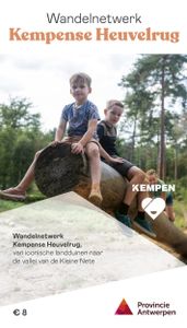 Wandelknooppuntenkaart Wandelnetwerk BE Kempense Heuvelrug | Provincie