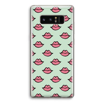 Lipjes: Samsung Galaxy Note 8 Transparant Hoesje