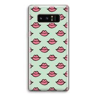 Lipjes: Samsung Galaxy Note 8 Transparant Hoesje