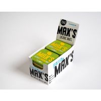 Max Organic Mints Liquorice Mints Display 8 stuks (35gr) - thumbnail