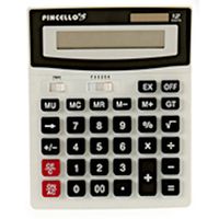 Pincello Rekenmachine Solar 19 X 15 Cm Wit - thumbnail