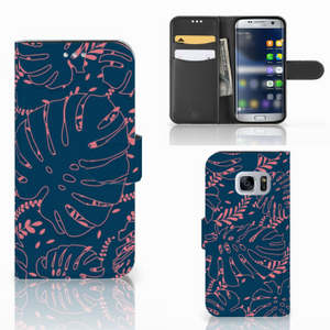 Samsung Galaxy S7 Hoesje Palm Leaves