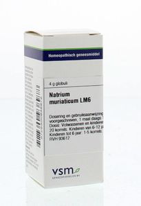 VSM Natrium muriaticum LM6 (4 gr)