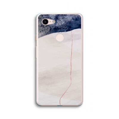 Stone White: Google Pixel 3 XL Transparant Hoesje