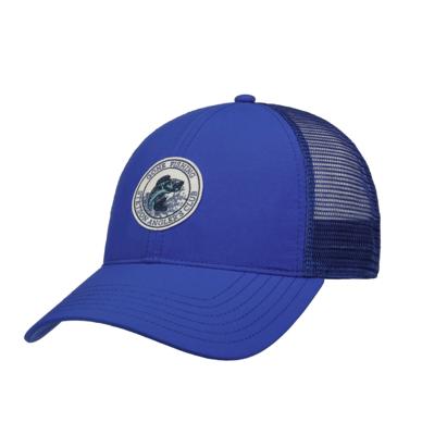 Stetson Trucker Pet Angling Club Gone Fishing Blauw
