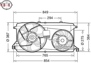 Koelventilator DER10009