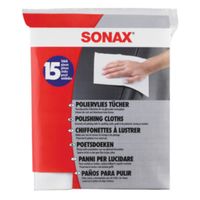 Sonax poetsdoeken 20 x 25,7 cm synthetisch wit 15 stuks - thumbnail