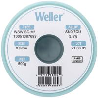 Weller WSW SC M1 Soldeertin, loodvrij Spoel Sn0,7Cu 500 g 0.5 mm - thumbnail