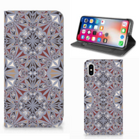 Apple iPhone Xs Max Standcase Flower Tiles