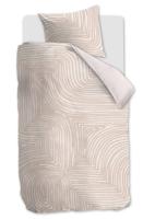 vtwonen dekbedovertrek Natural Pattern Poederroze