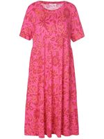 Jersey jurk korte mouwen Van Efixelle pink - thumbnail