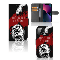 iPhone 13 Mini Portemonnee Hoesje Zombie Blood