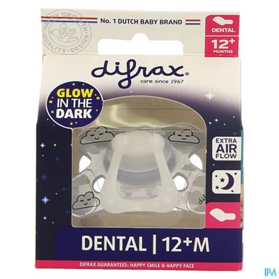 Difrax Fopspeen Dental +12m Nacht
