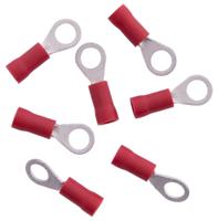 Dresselhaus ringverbinders ring tongue, 5mm, insulat red/ 0.25 - 1.0 qmm