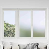 Zelfklevende Raamfolie Frosted Grijs 90 x 1000 cm PVC