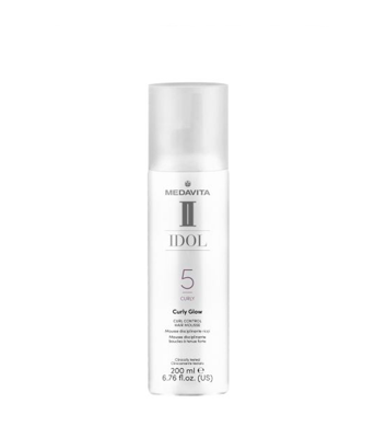 Medavita Idol Curly Glow Control Hair Mousse 200ml