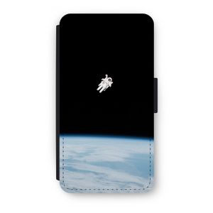 Alone in Space: iPhone XS Flip Hoesje